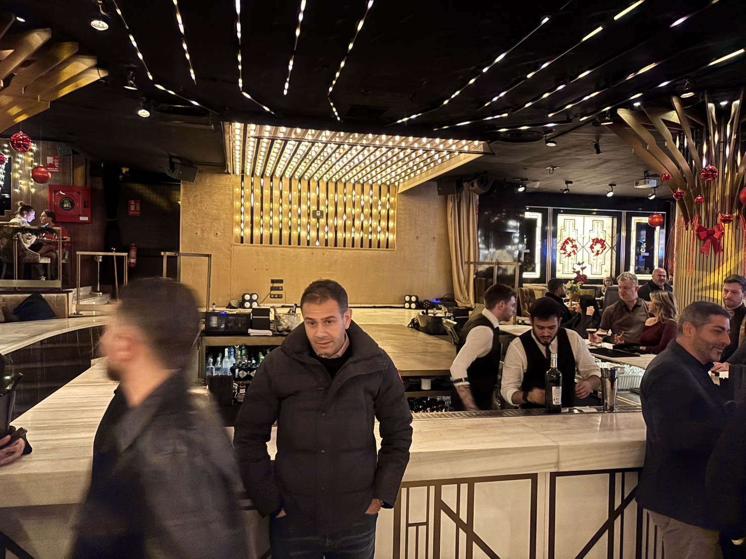 Gatsby Gold Optionと最前列中央